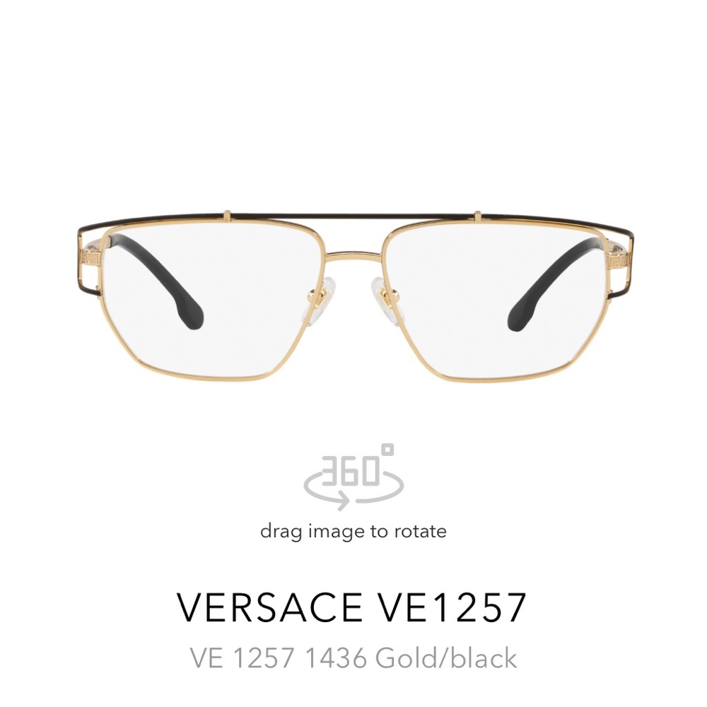 Versace VE1257 Eye Glasses